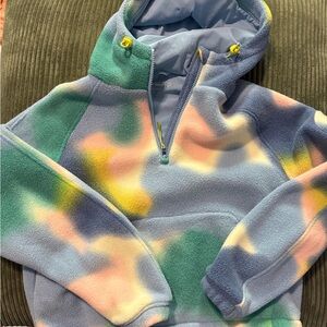 Outdoor Voices Primo Fleece 1/4 Zip in Multi lava